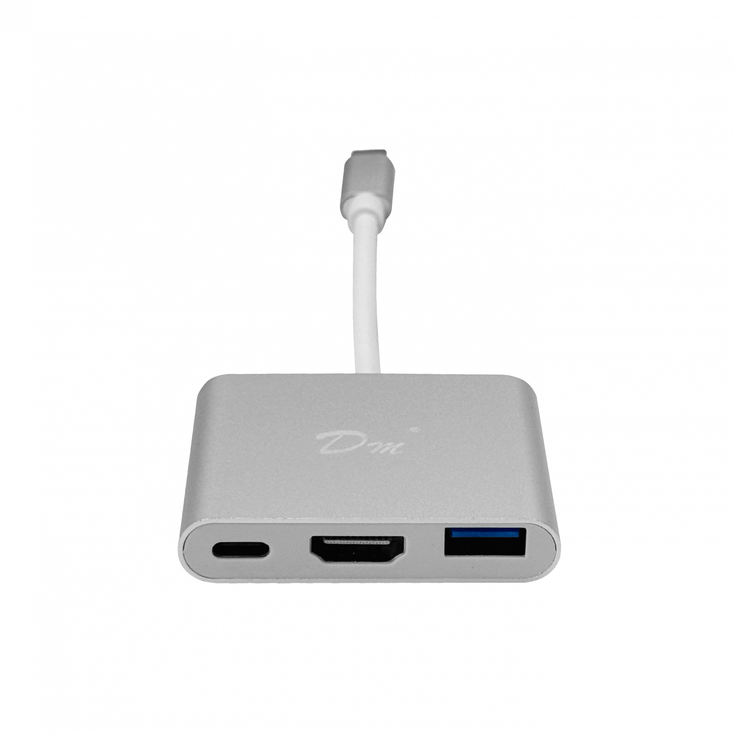 Adaptador USB-C Macho a HDMI Hembra con USB-A Hembra y USB-C Hembra 1
