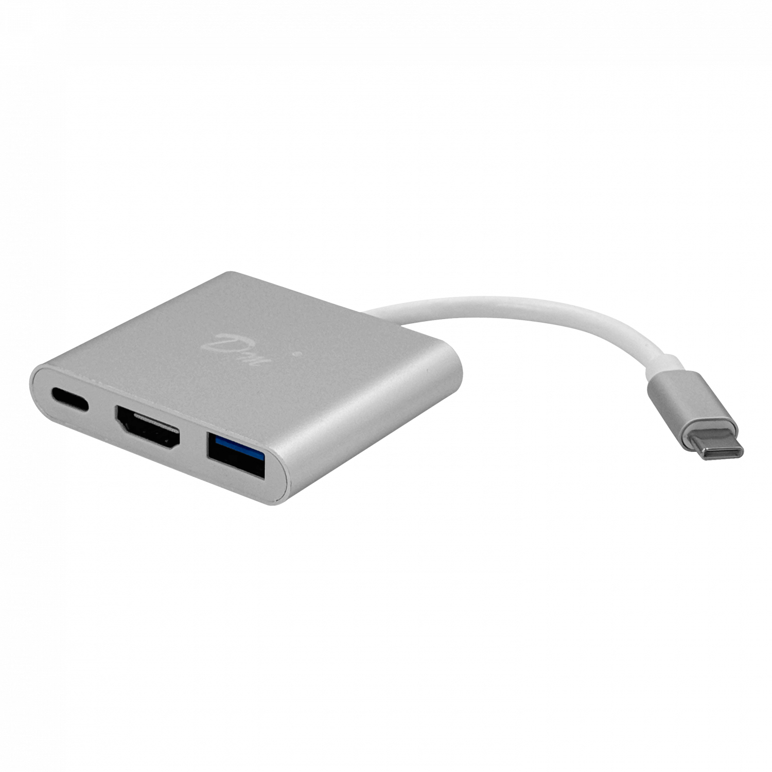 Adaptador USB-C Macho a HDMI Hembra con USB-A Hembra y USB-C Hembra 2