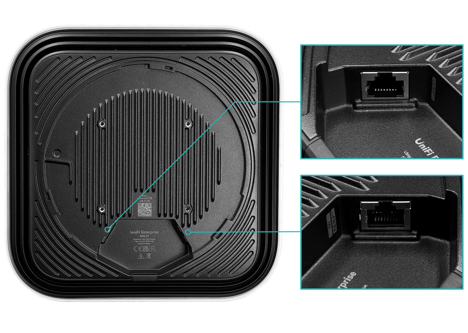 Punto de Acceso UniFi E7, Wi-Fi 7 Tri-Banda, 10 GbE, 10 Flujos, PoE++, Interior 5