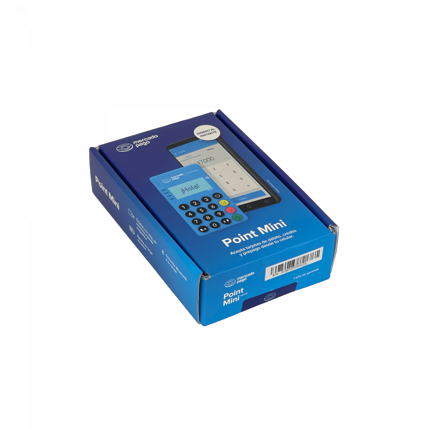 MERCADOPAGO Maquina Mini Pago Con Tarjeta BT Requiere Celular ME30S 2