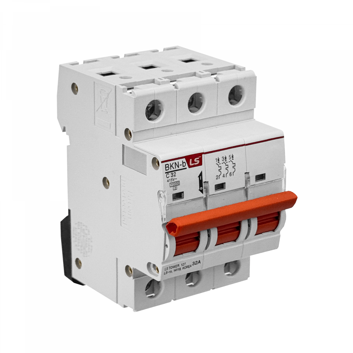 Interruptor Termomagnético LS C32 3x32A 15kA 230/400V Serie BKN-b 4