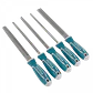 Set limas Total LIMAS-TOTAL 5 piezas acero T12 8 pulgadas - Miniatura 4