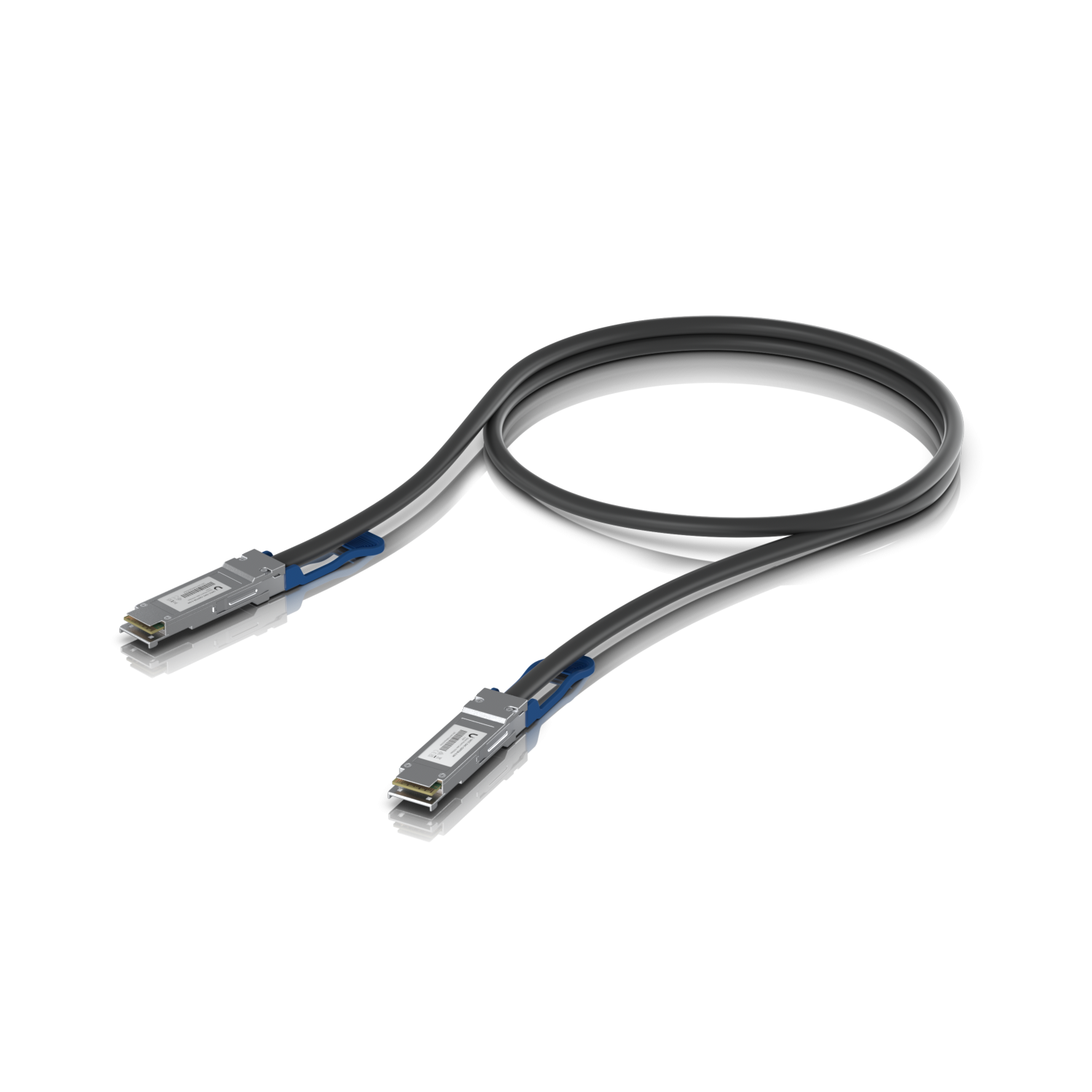 Cable Directo Ubiquiti UACC-DAC-QSFP28-0.5M 100Gbps QSFP28 50cm PVC 4