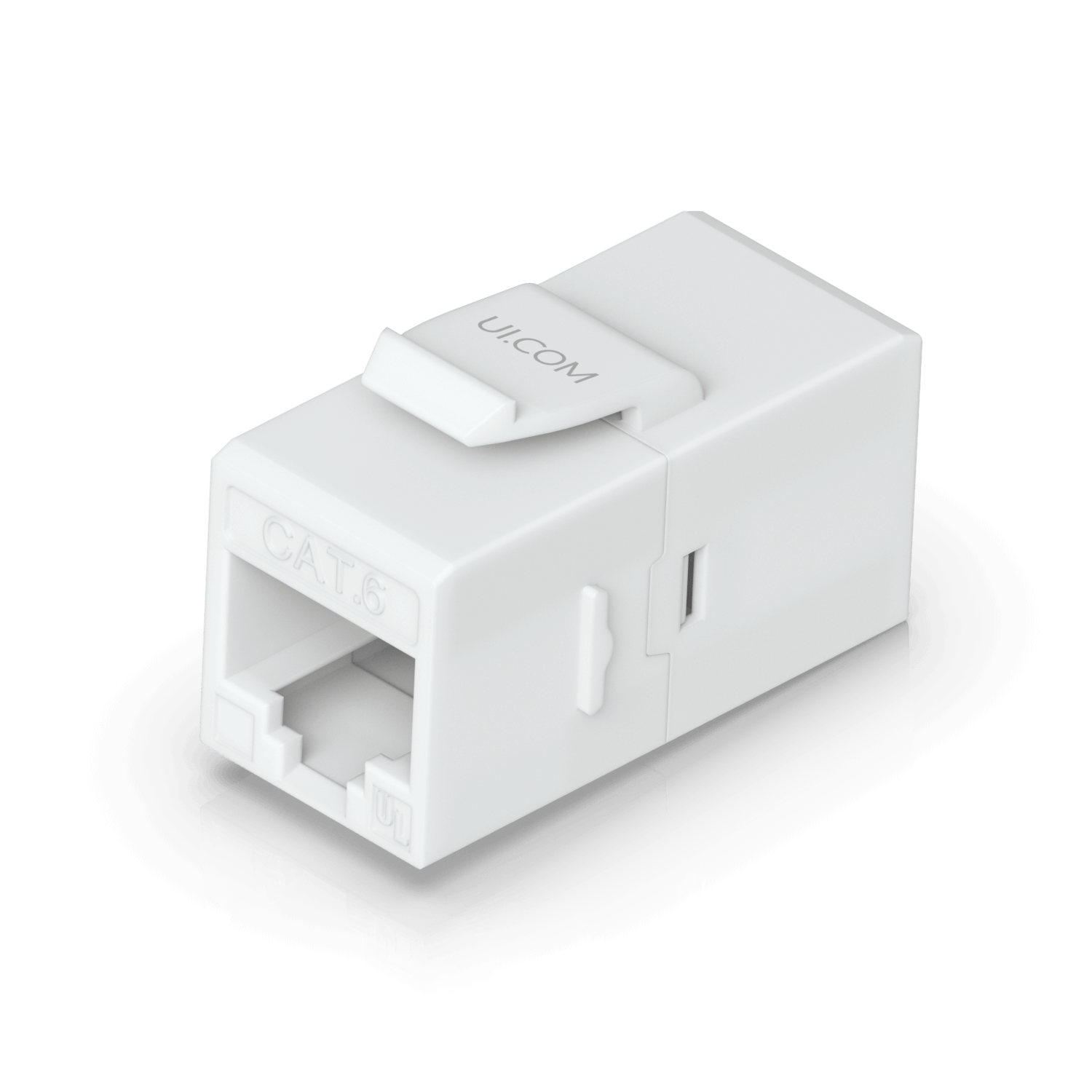Acoplador Keystone Ubiquiti Cat6 UTP RJ45-RJ45 4