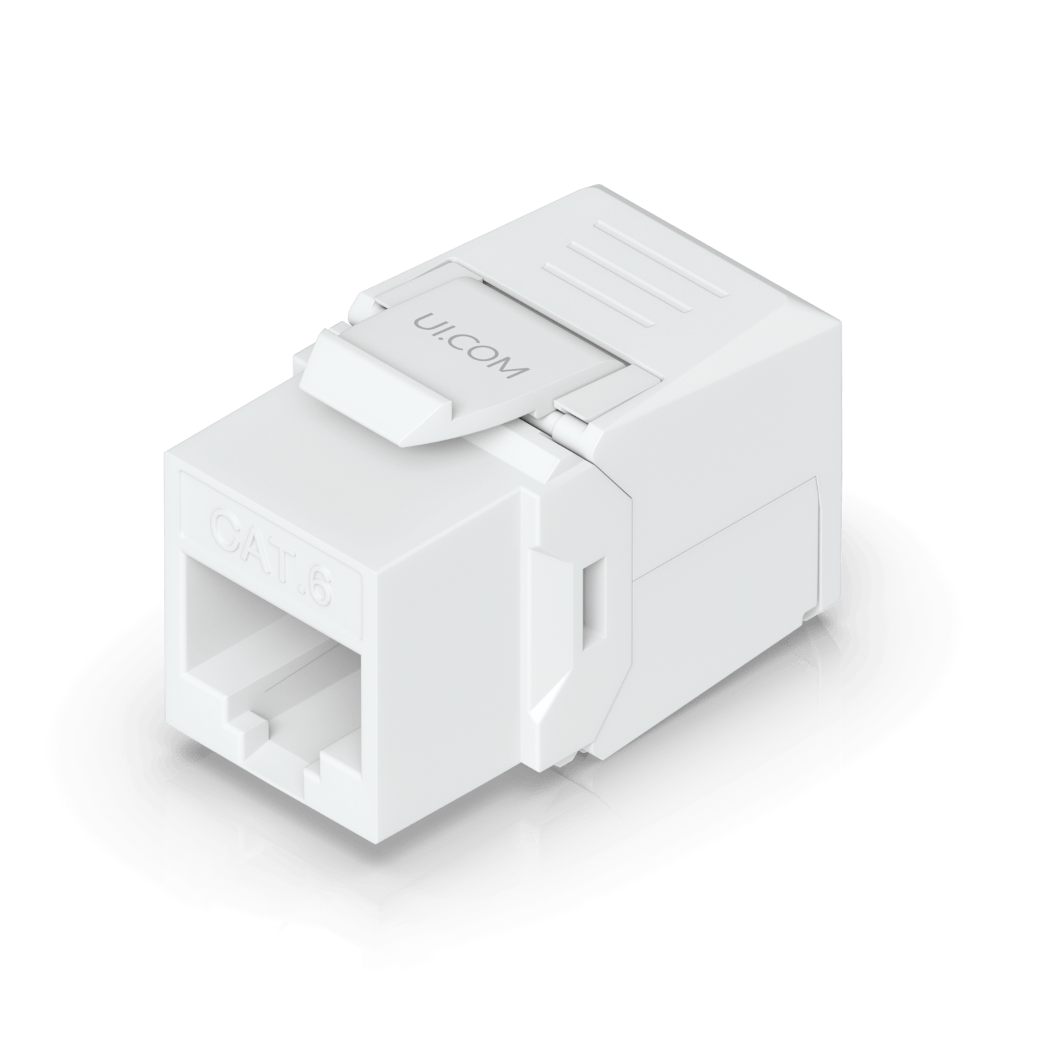 Acoplador Keystone Cat6 Ubiquiti 1 unidad, Ubiquuiti UACC-Keystone-Jack-C6 2