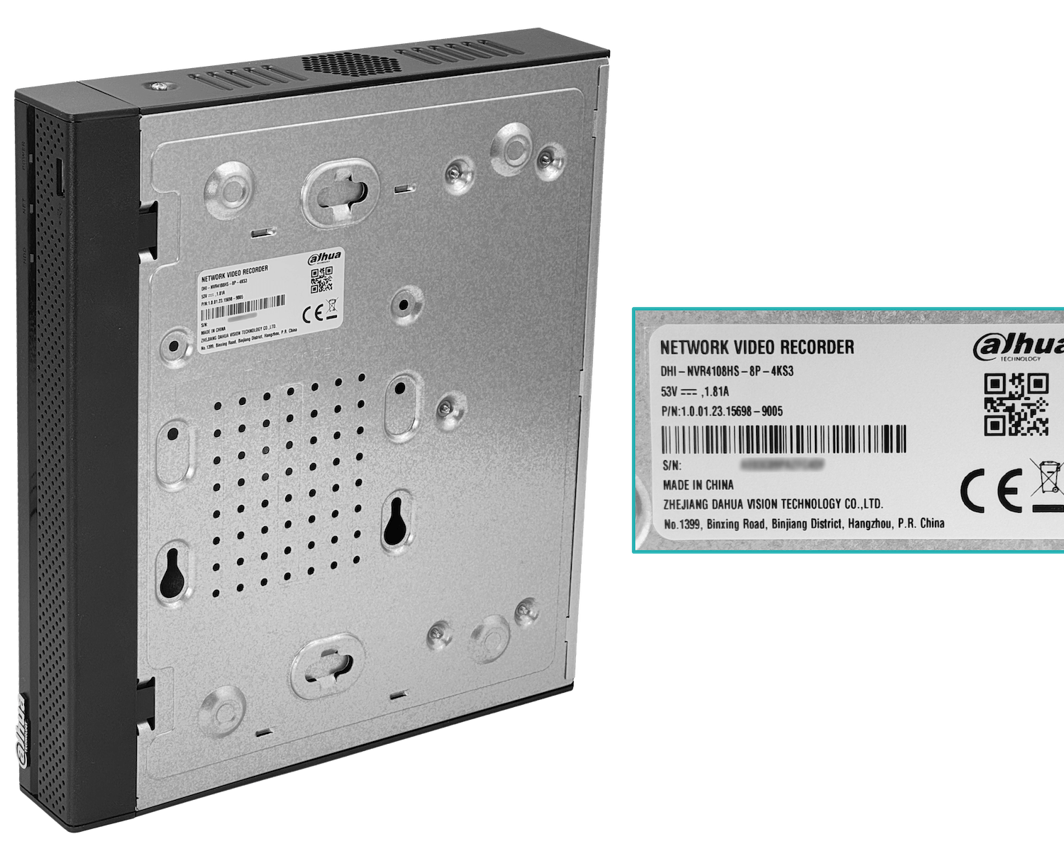 Grabador Dahua NVR4108HS-8P-4KS3, 8 Canales IP, 8MP, PoE, 4K 6