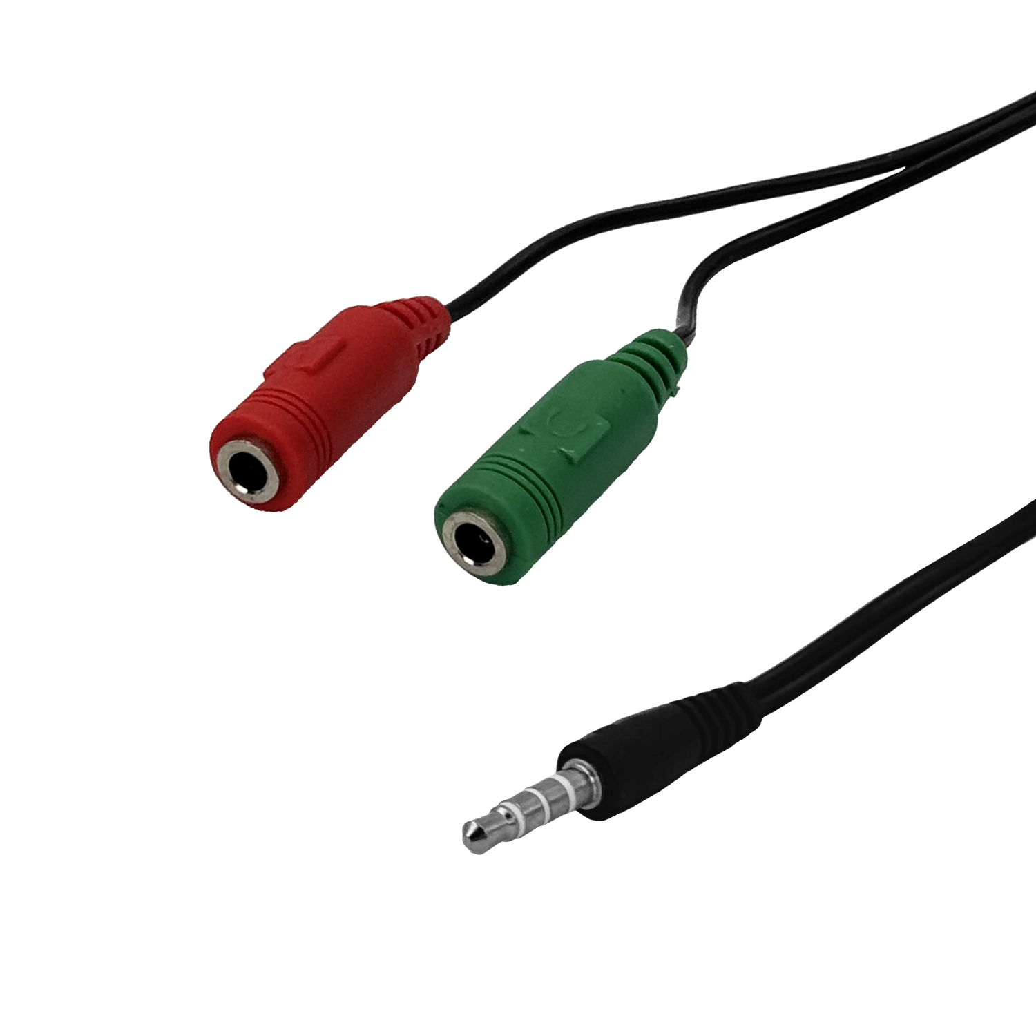 Cable Divisor de Audio 1x Jack 3.5mm Macho a 2x Jack 3.5mm Hembra, 20cm 2