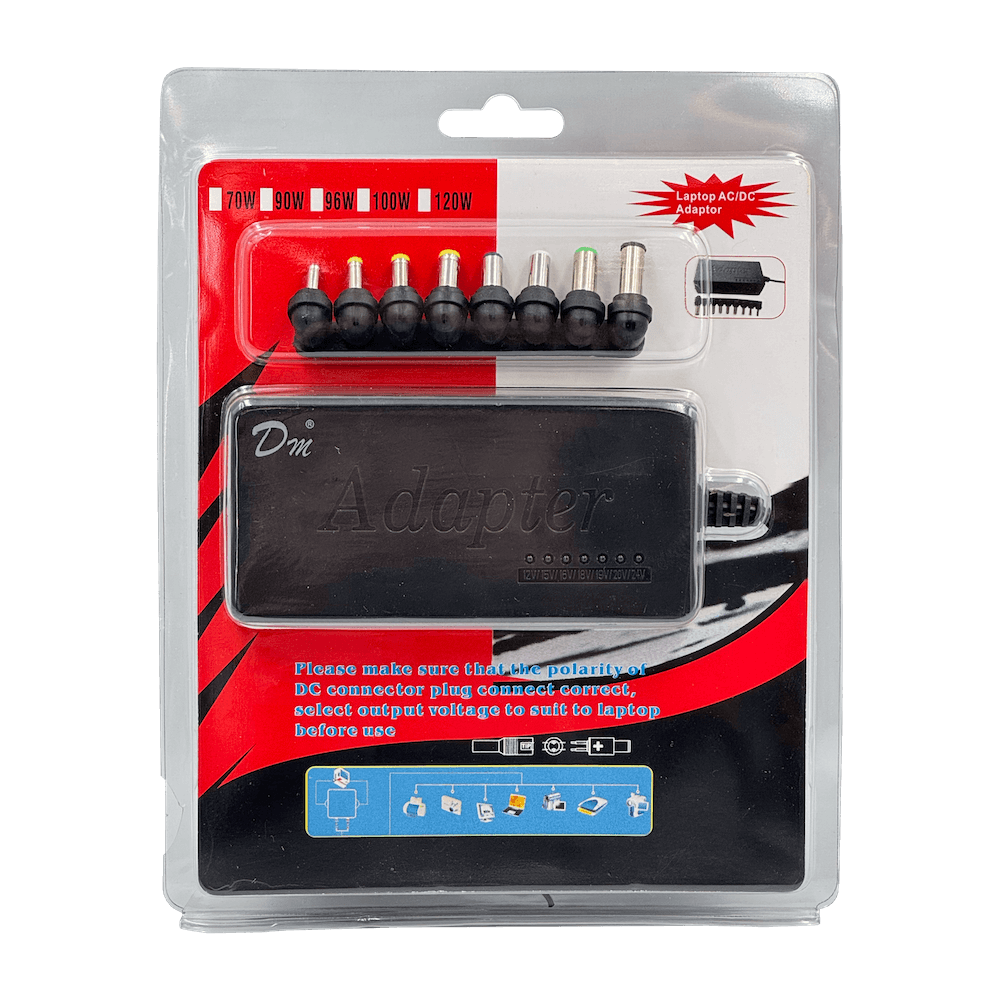 Transformador Universal FVS-96W 12–24V 96W 4A Entrada 110–240VAC 2