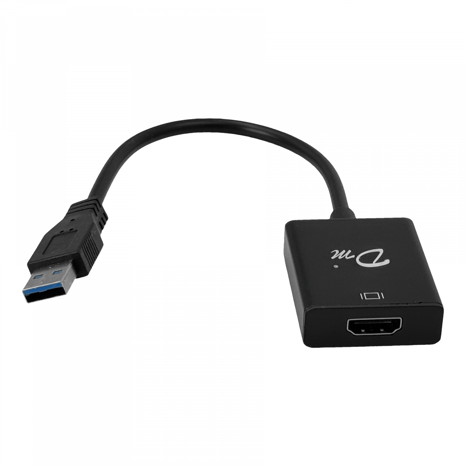 Adaptador USB-A 3.0 Macho a HDMI Hembra, 1080p, Cable 10cm, Solo para PC 3