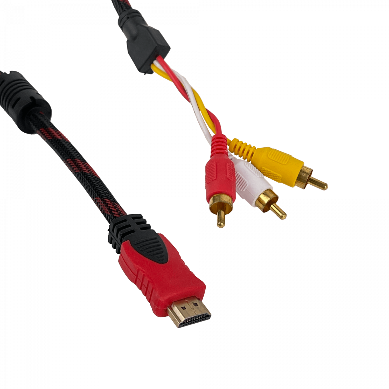 Cable HDMI Macho a 3 RCA Macho, 1.5 Metros, Video 1080p 2