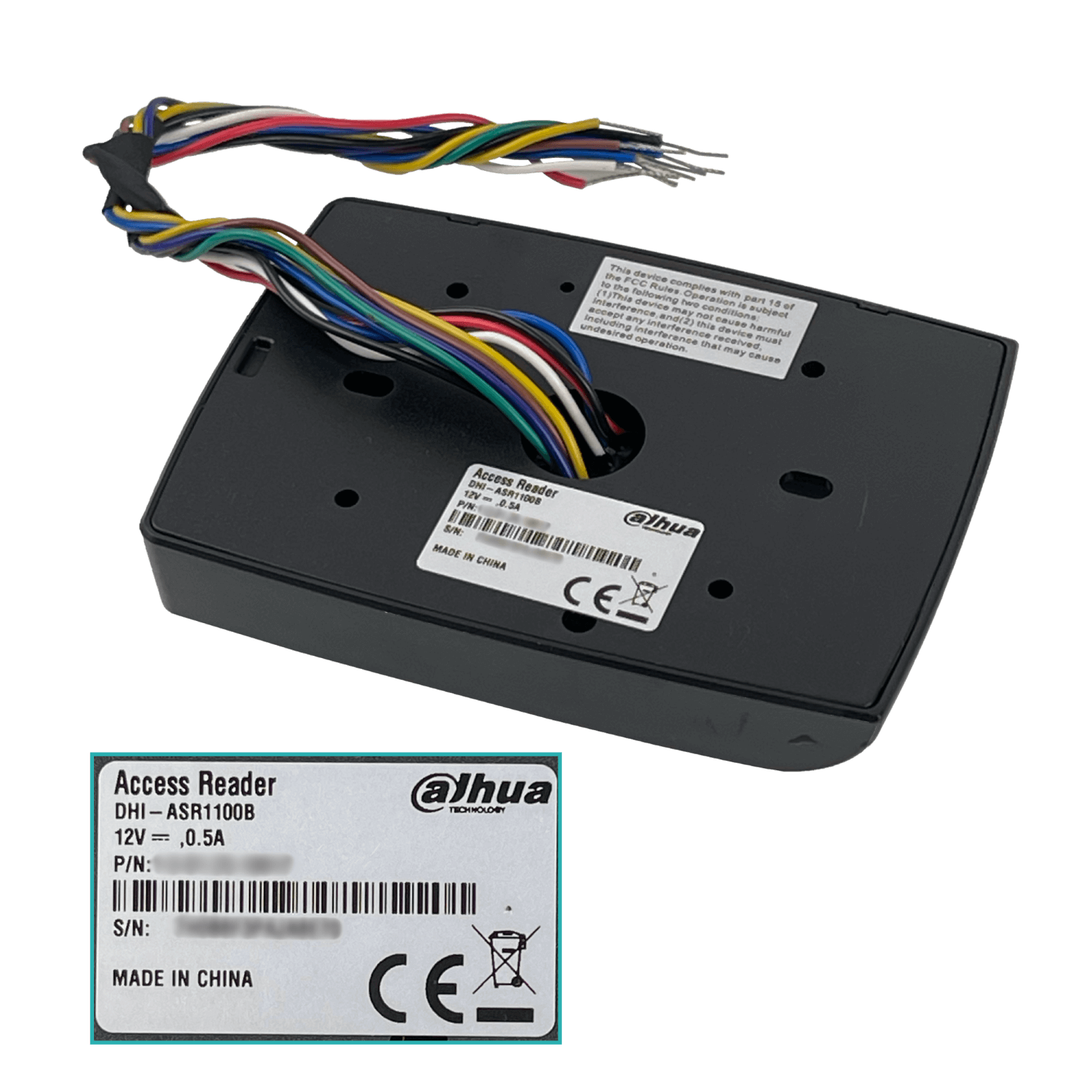 Lector de Tarjetas RFID Dahua ASR1100, 125KHz - 13.56MHz, Rango 1-3cm 5