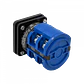 Conmutador 2-Fases 1-0-2 63A 680V 3-pos Interruptor 65x65mm H-80mm - Miniatura 1