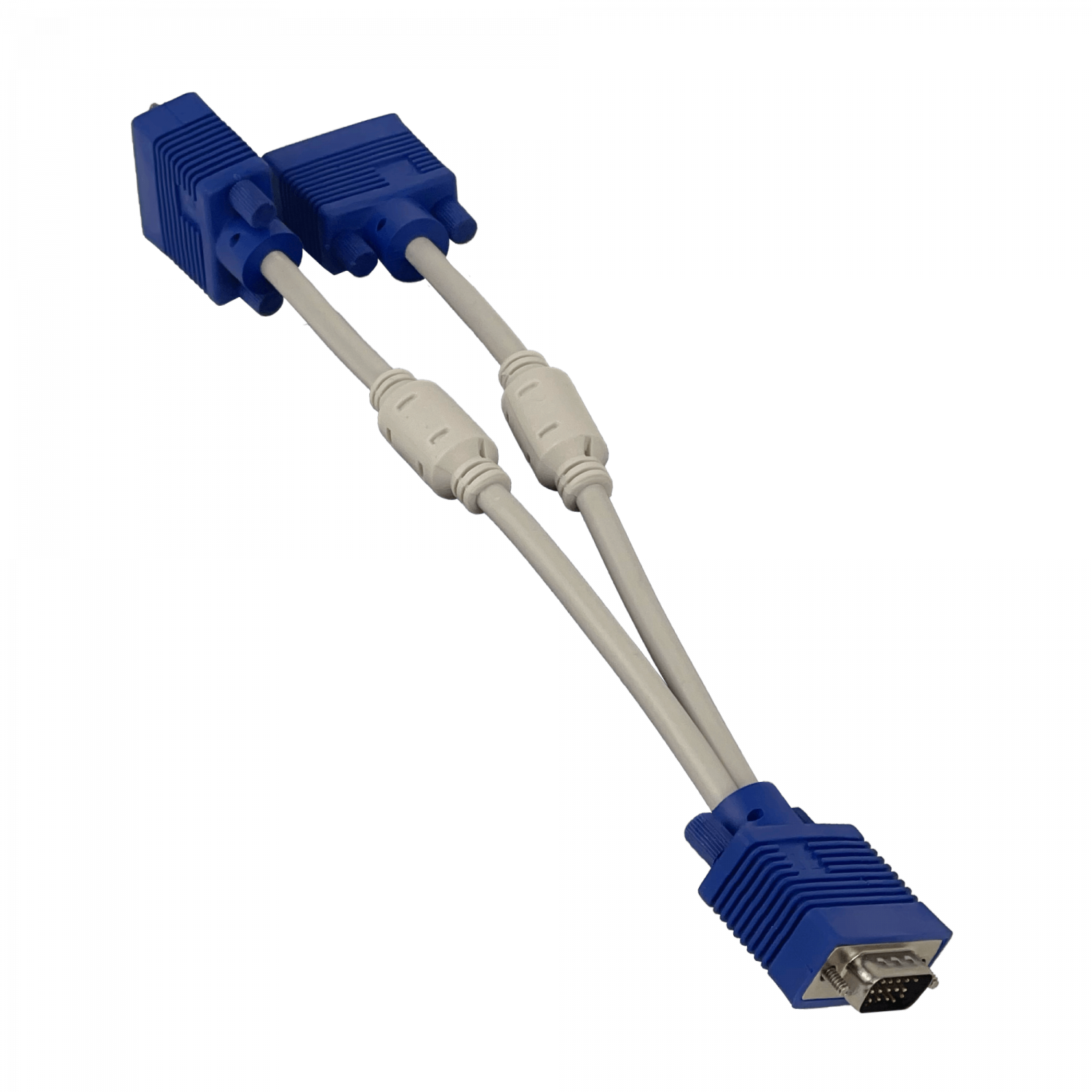 Cable Splitter VGA 18cm, DB9 Macho a 2x DB9 Hembra 2