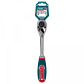 Llave tipo Chicharra TOTAL, 1/2-pulgadas, 45-dientes, Largo-260mm CR-V  - Miniatura 1