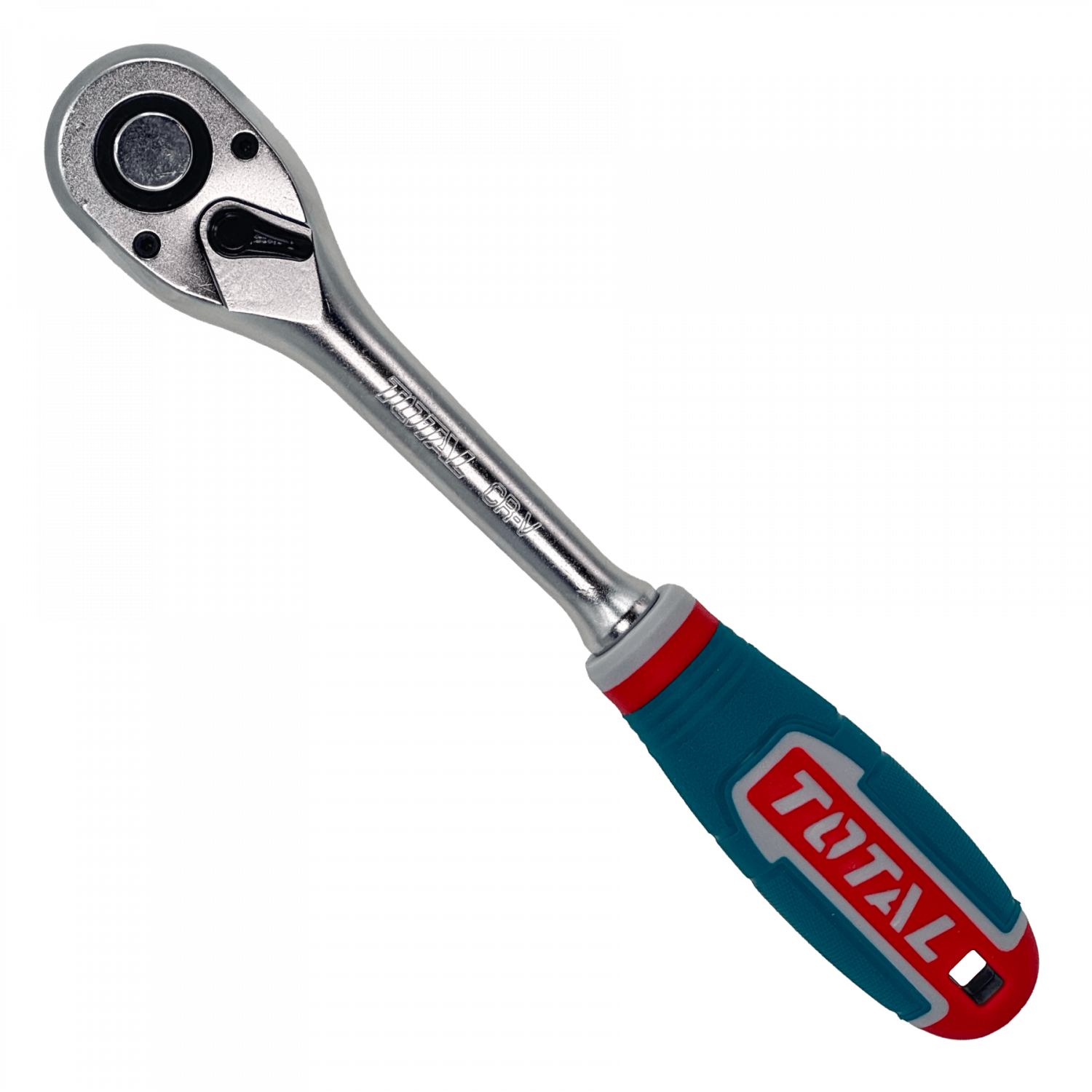 Llave tipo Chicharra TOTAL, 1/2-pulgadas, 45-dientes, Largo-260mm CR-V  3