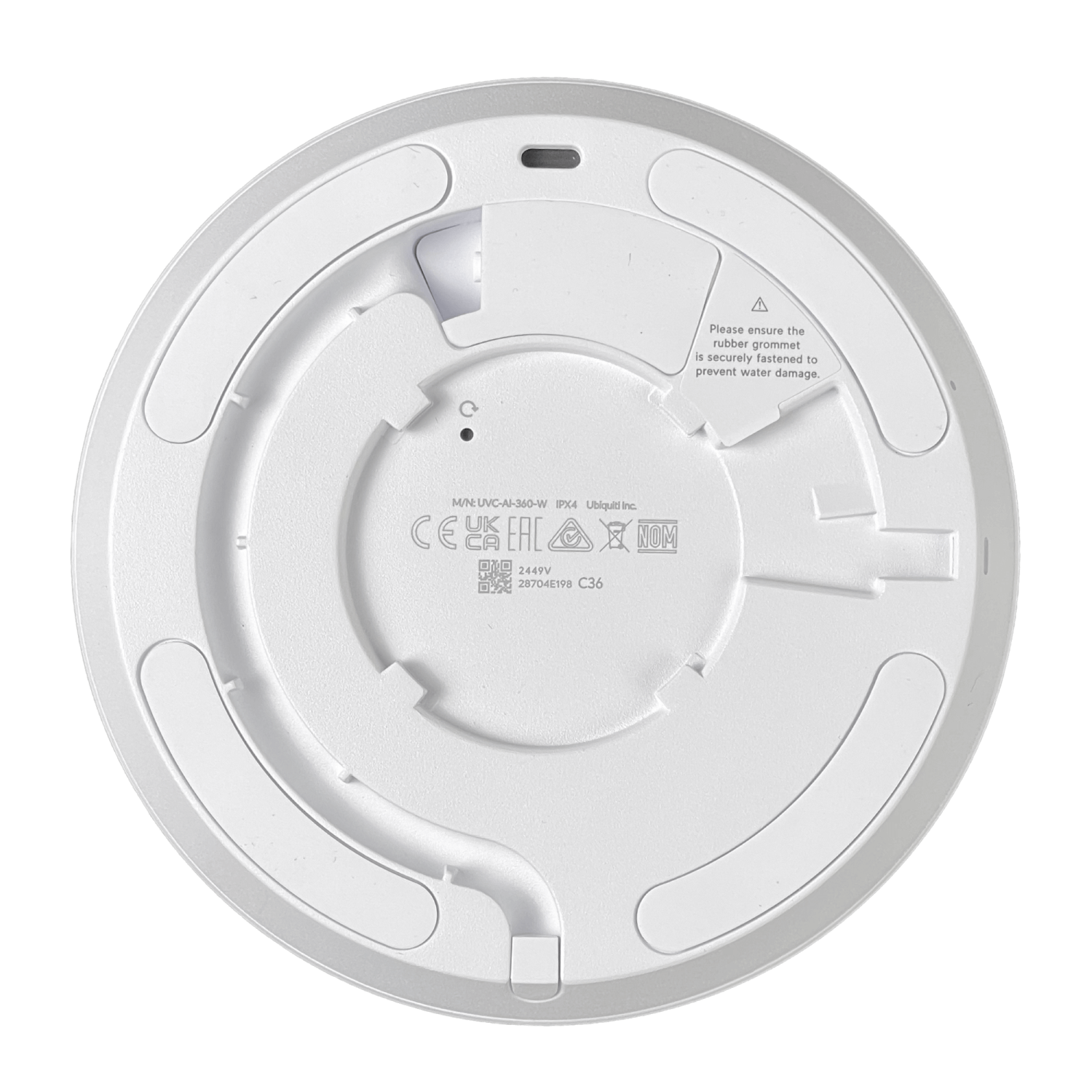 Cámara Ubiquiti UniFi Protect AI 360 UVC-AI-360 4MP 360 PTZ, Visión Nocturna, Audio Bidireccional? 6