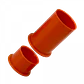40mm Salida de Caja PVC para Tubo Naranjo Certificacion SEC - Miniatura 1