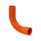 32mm Codo PVC para Tubo Naranjo Certificacion SEC - Miniatura 2