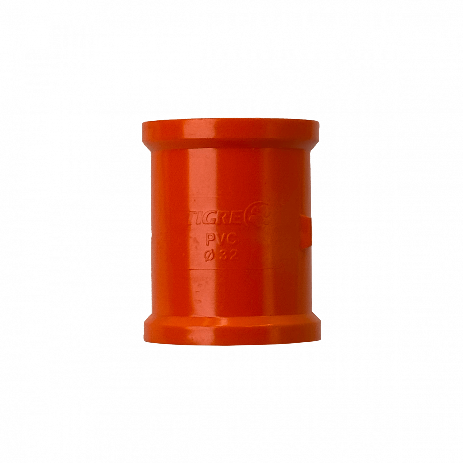 32mm Copla PVC para Tubo Naranjo Certificacion SEC 1