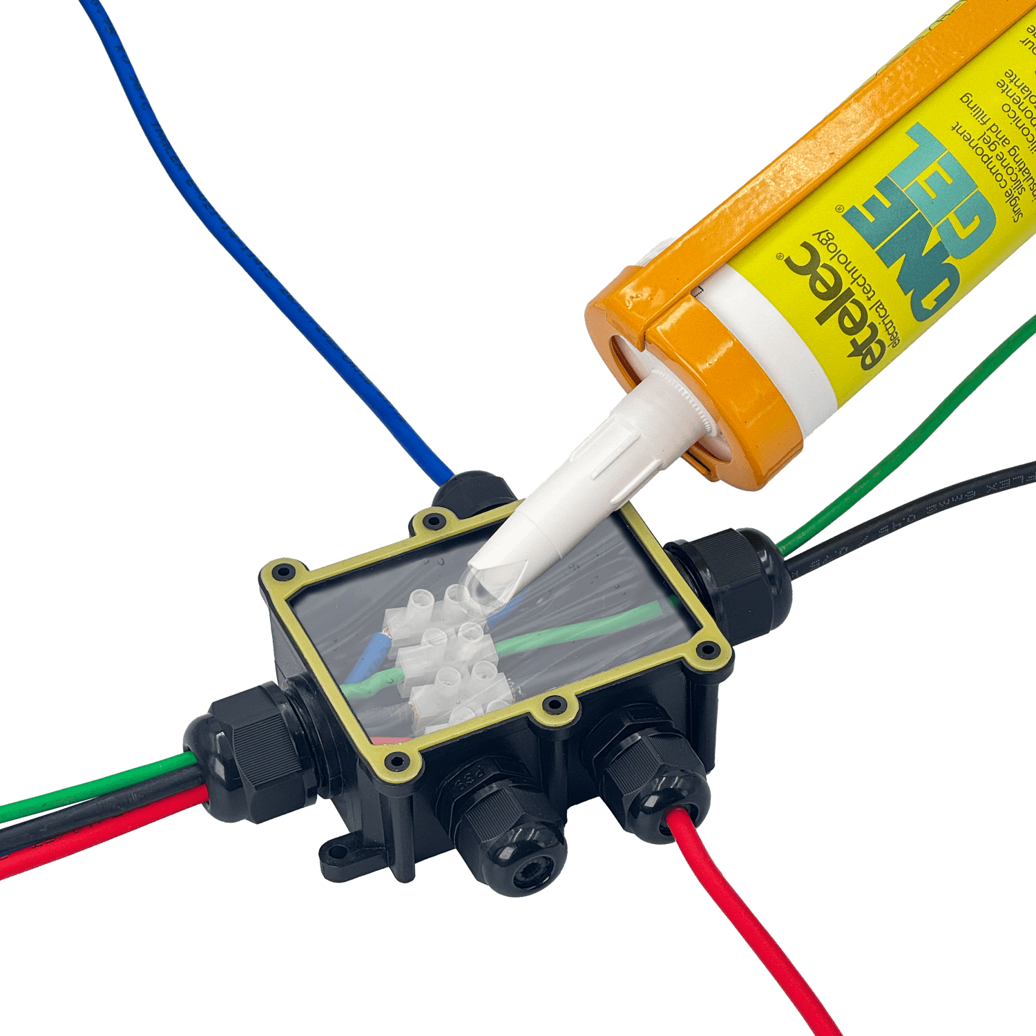 Gel Aislante Dielectrico IP68 300ml No Caduca Sin olor -60 a 200ºC 3