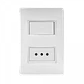 BTICINO Interruptor Enchufe 9/12 ENCHUFES-10A-NACIONAL LUZICA - Miniatura 1