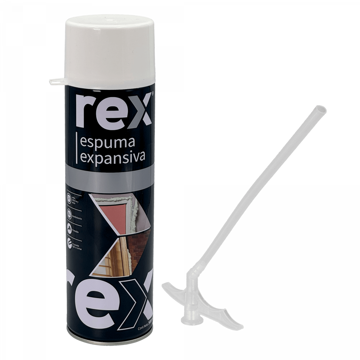 Espuma Expansiva 500ml Poliuretano REX 2