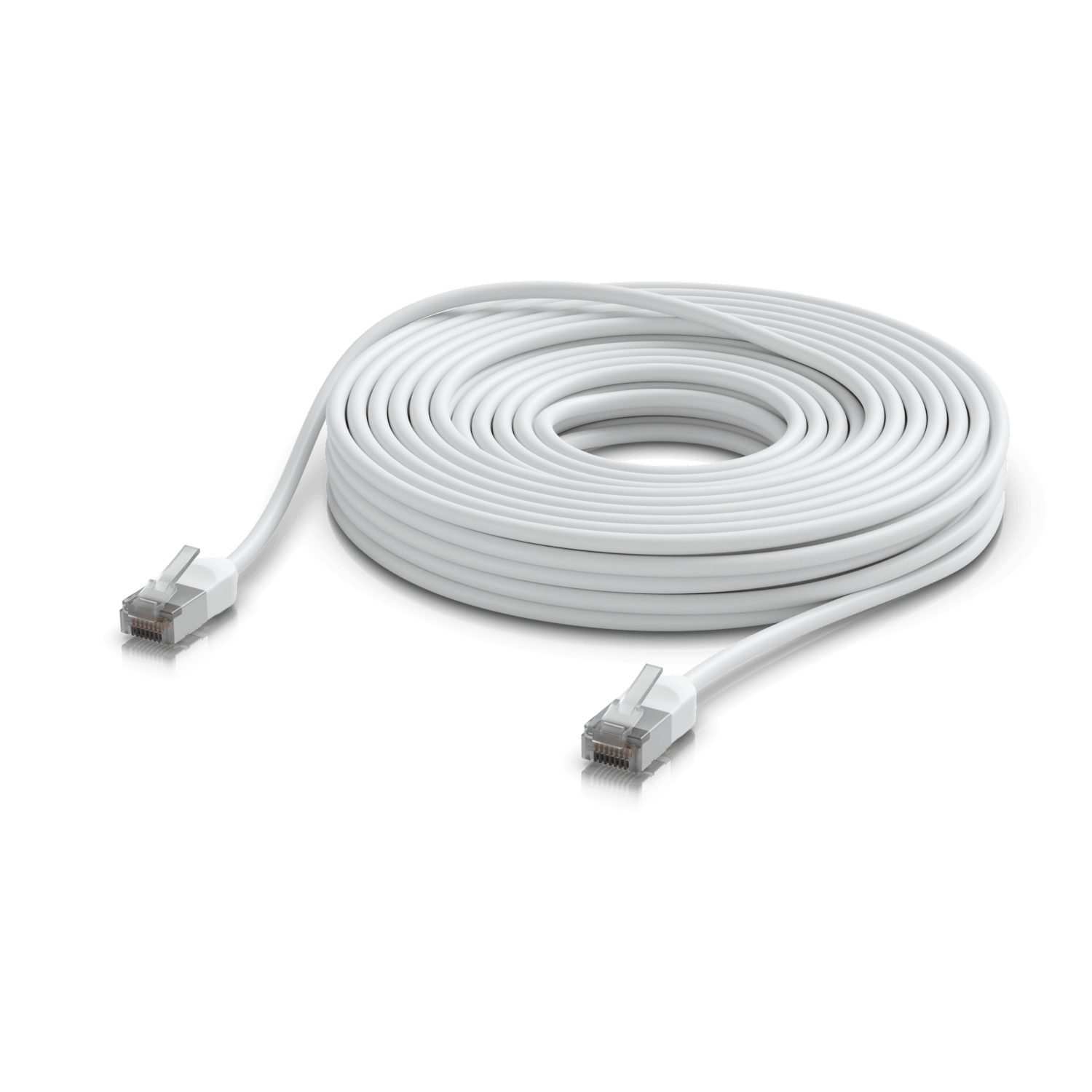 Cable Patch UniFi Premium Outdoor Ubiquiti Cat6A Exterior 15m Blanco – UTP, TPE, 10GbE 1