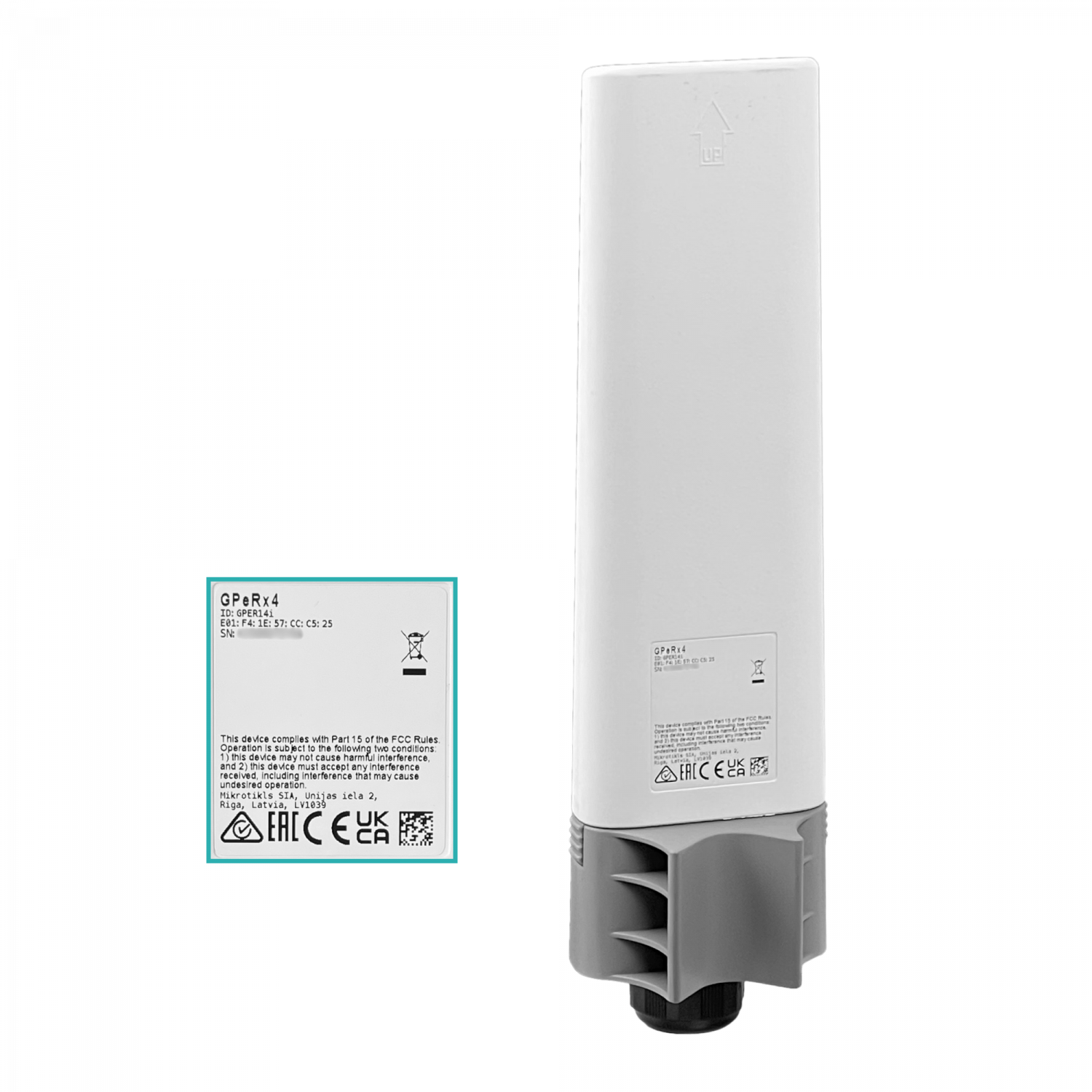 Extensor Ethernet MikroTik GPeRx4 - División PoE de 90W a 30W para Exteriores 5
