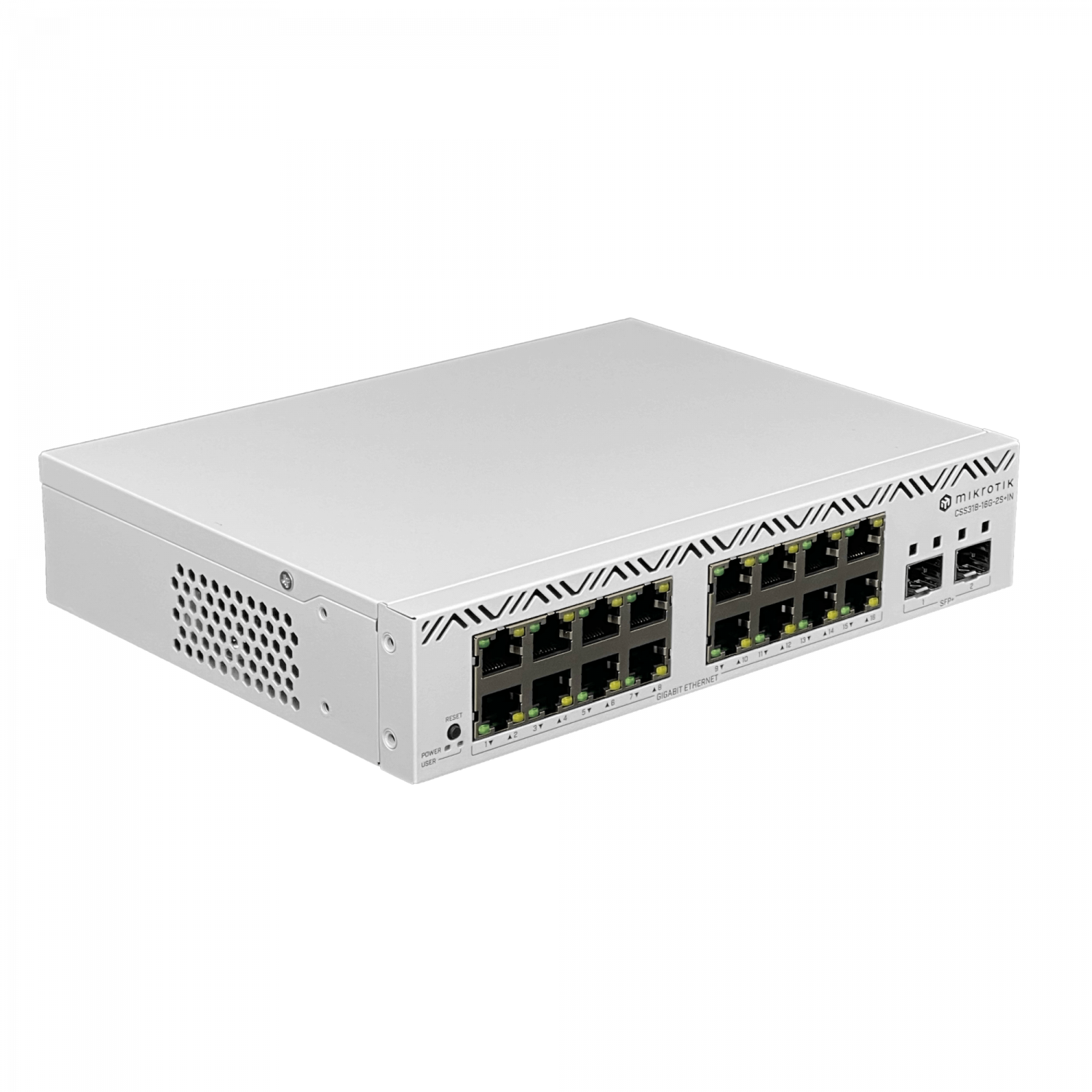 Switch Gestionado MikroTik CSS318-16G-2S+IN - 16xGigabit Ethernet, 2xSFP+ 10G, Diseño Compacto 3