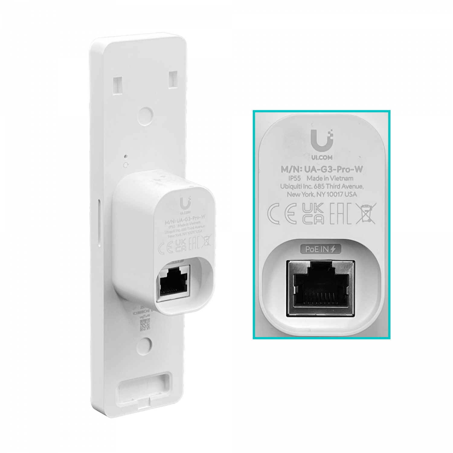 Lector NFC Blanco Interior/Exterior PoE - Ubiquiti UniFi G3 Reader Pro UA?G3?PRO?W  5