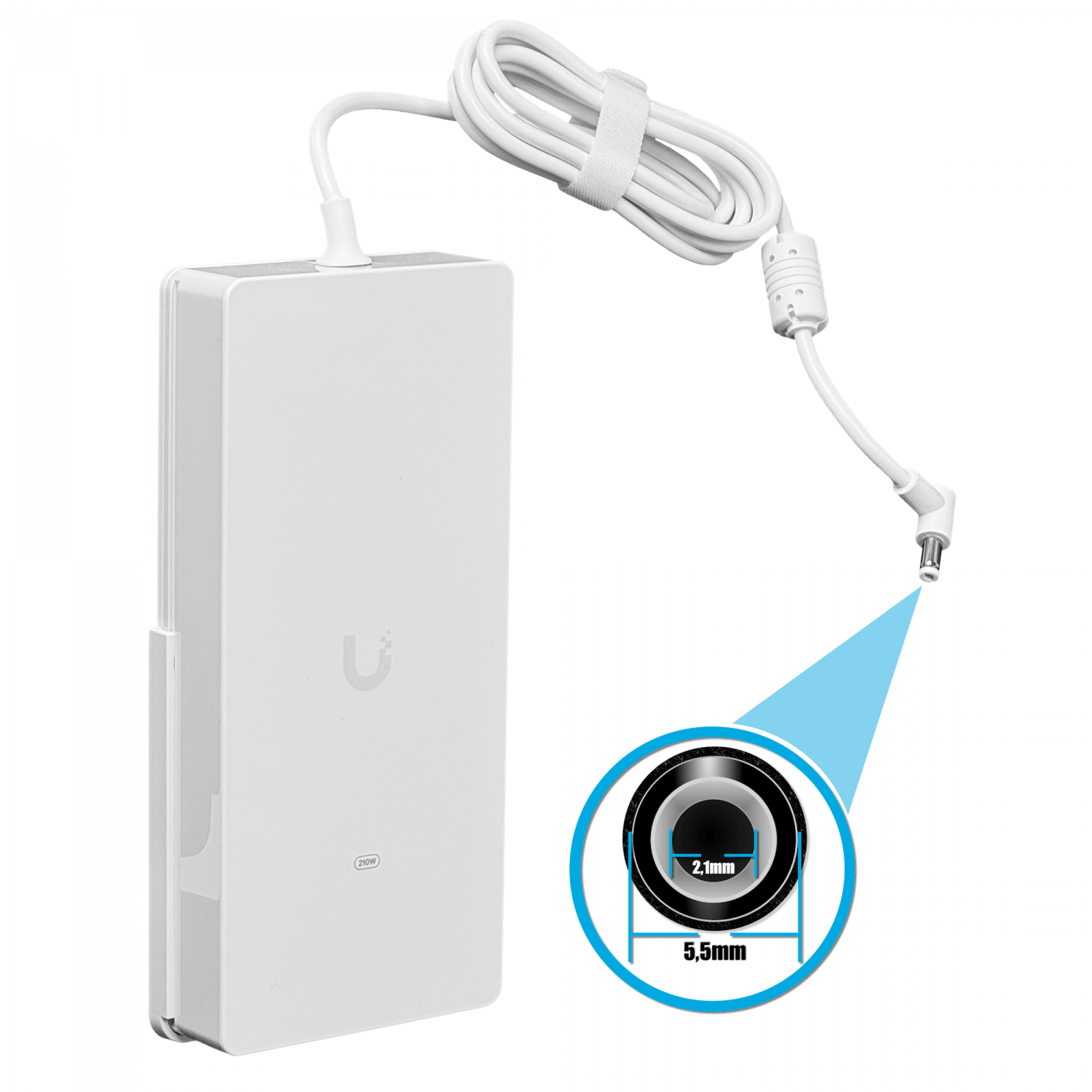 Fuente de Alimentación 54V 210W para Switches PoE Ubiquiti UACC-Adapter-AC-210W -  1