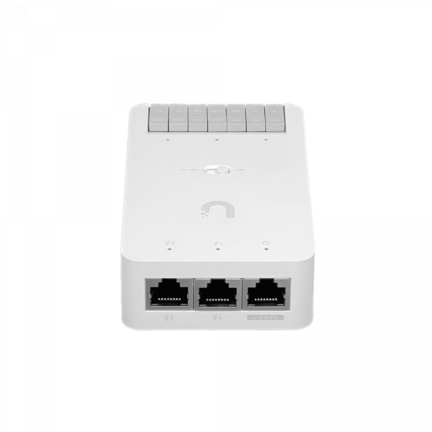 Controlador de acceso compacto para una puerta, PoE++, 3x RJ45, UBIQUITI UA-HUB-DOOR-MINI 1