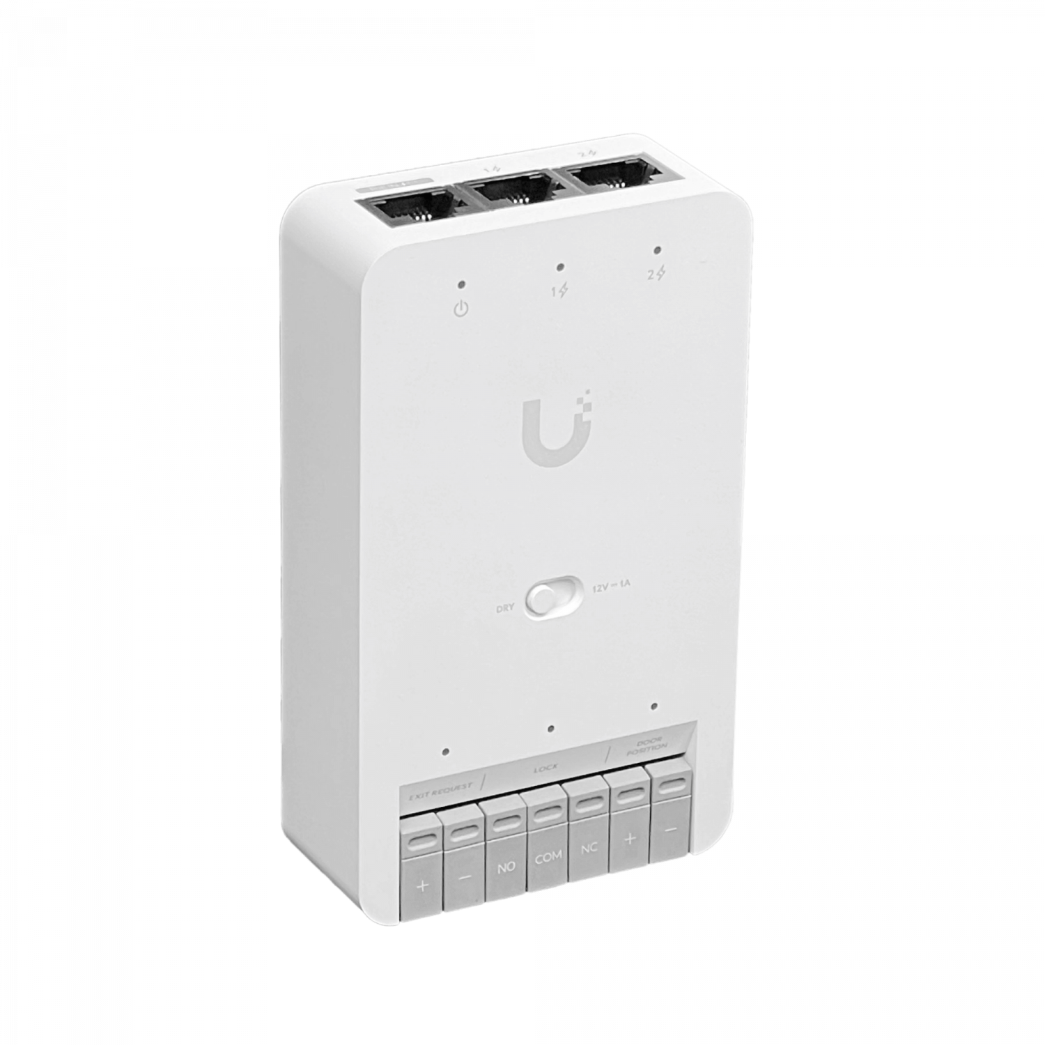 Controlador de acceso compacto para una puerta, PoE++, 3x RJ45, UBIQUITI UA-HUB-DOOR-MINI 6