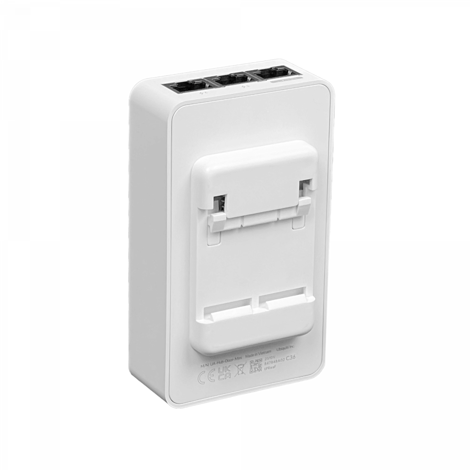Controlador de acceso compacto para una puerta, PoE++, 3x RJ45, UBIQUITI UA-HUB-DOOR-MINI 9
