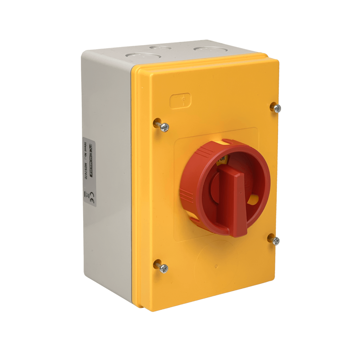Interruptor de Bloqueo Candado 3-Fases 1-0 16A IP65 3