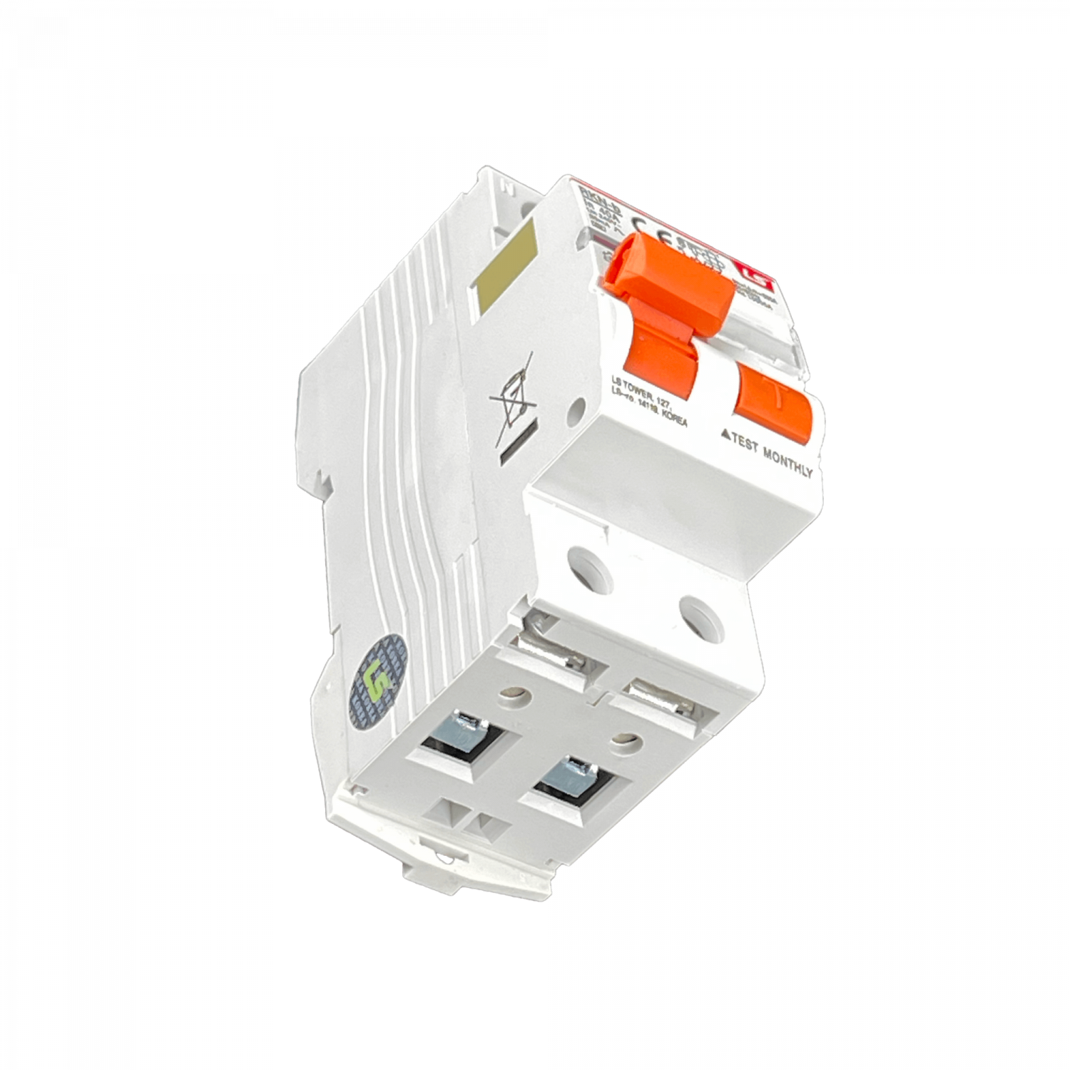 2x40A 2P 30mA Interruptor Diferencial BTDIN Proteccion RKN 4