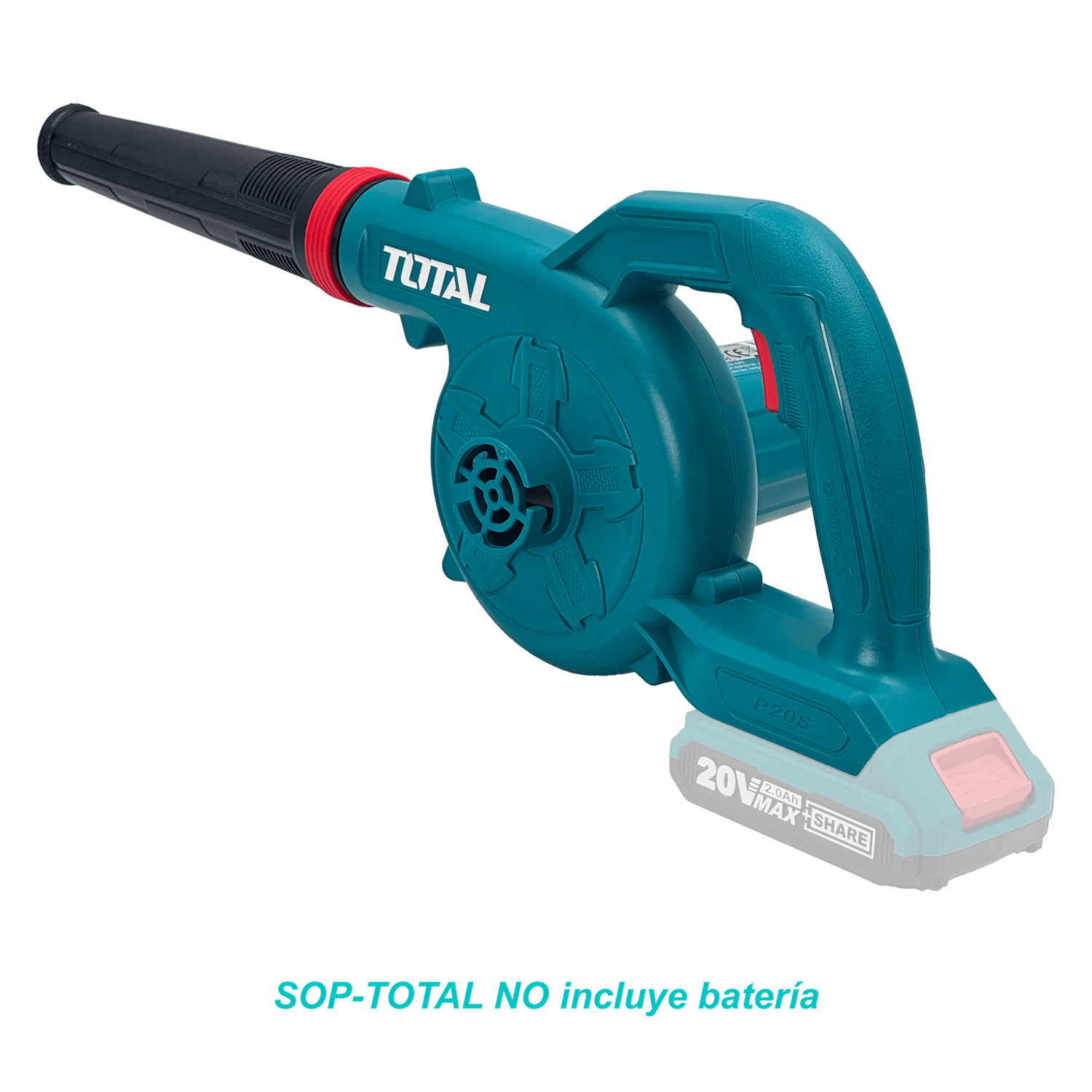 Soplador aire Total SOP-TOTAL inalambrico 20V 18000RPM 3