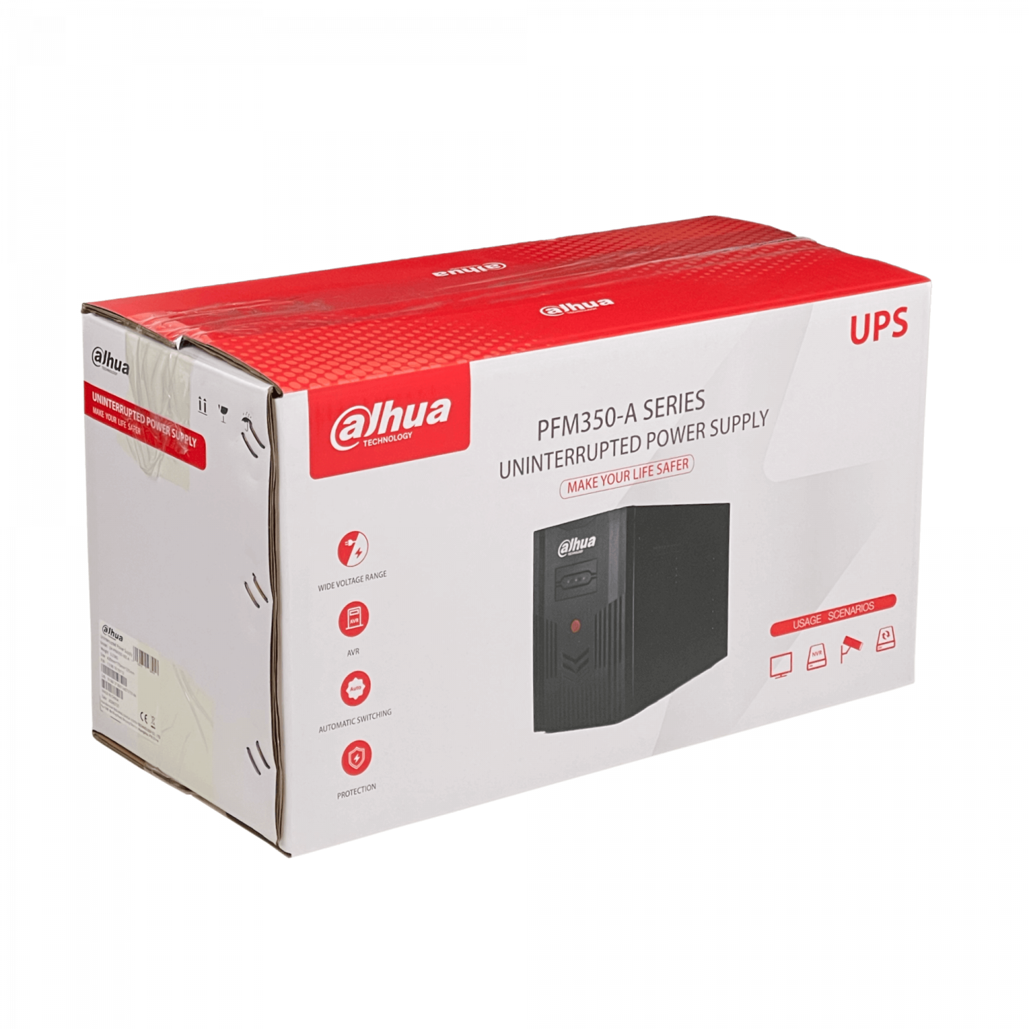 UPS DAHUA DH-PFM350-360 Interactiva 600VA/360W, Entrada Universal, Alta Compatibilidad 3