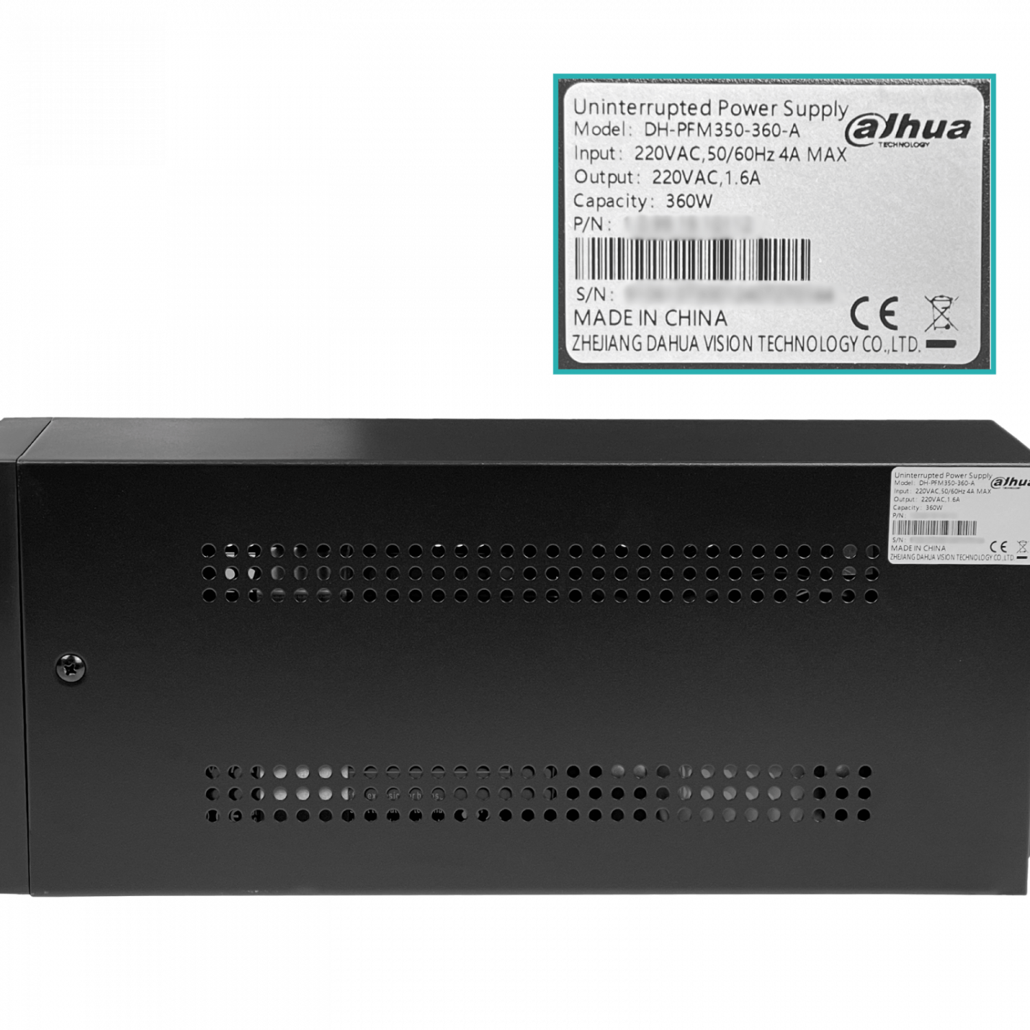UPS DAHUA DH-PFM350-360 Interactiva 600VA/360W, Entrada Universal, Alta Compatibilidad 5