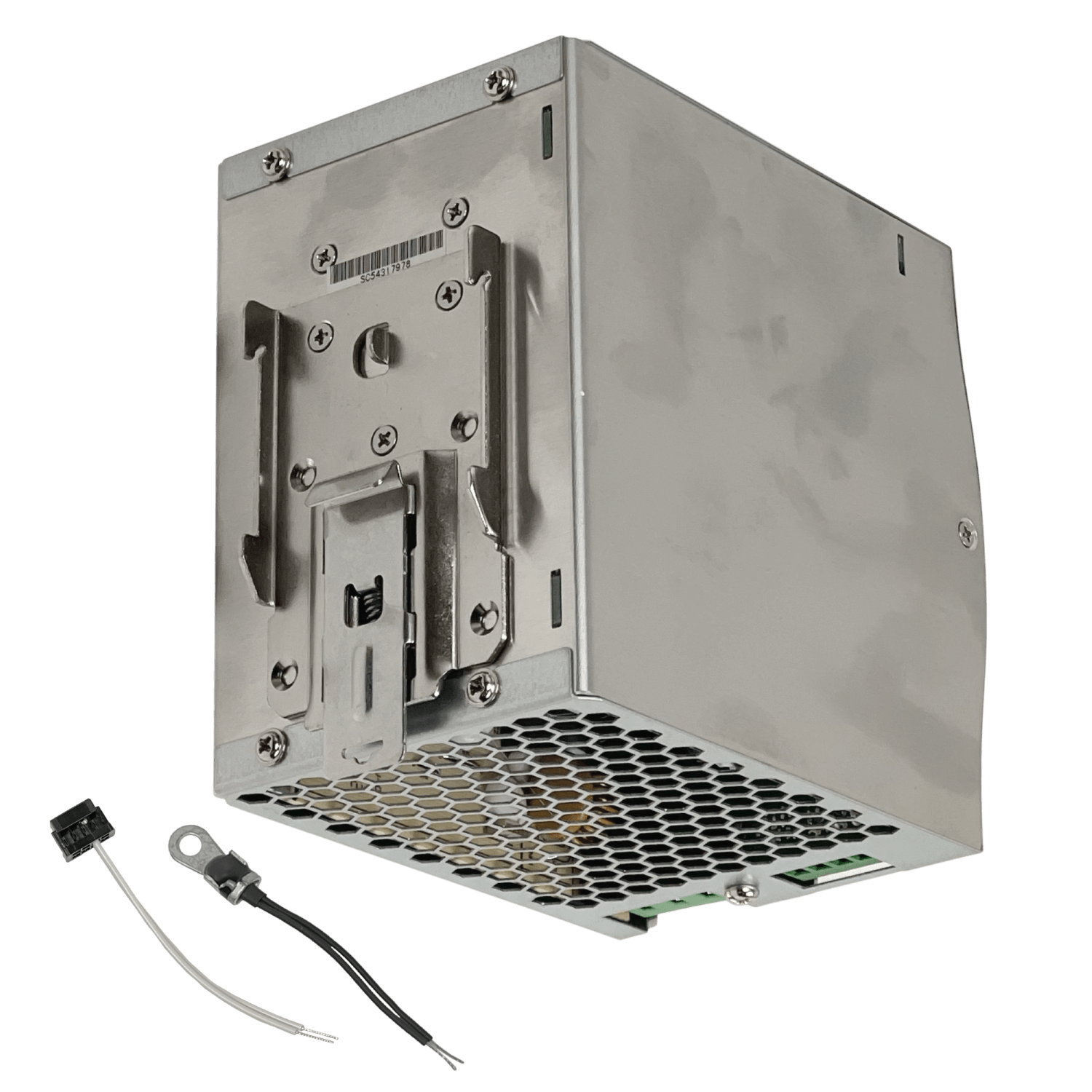Fuente UPS Mean Well DRS-240-24 24VDC 10A 240W Riel DIN con RJ45 Entrada 100-277VAC 4