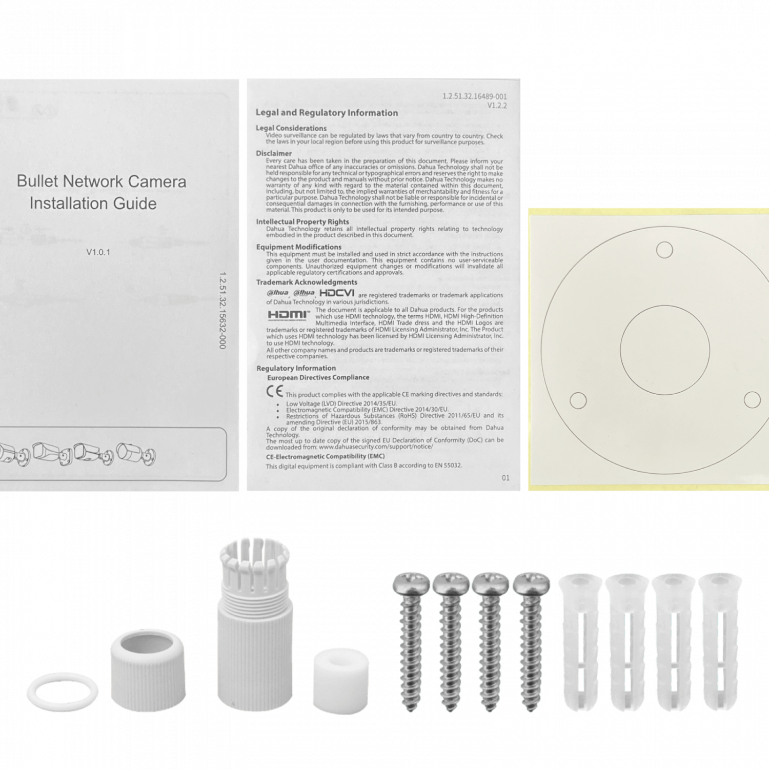 Cámara IP Dahua DH-IPC-HFW3241E-(A)S-S2 2MP Bullet IR Fijo WizSense, Micrófono, PoE, IP67 5