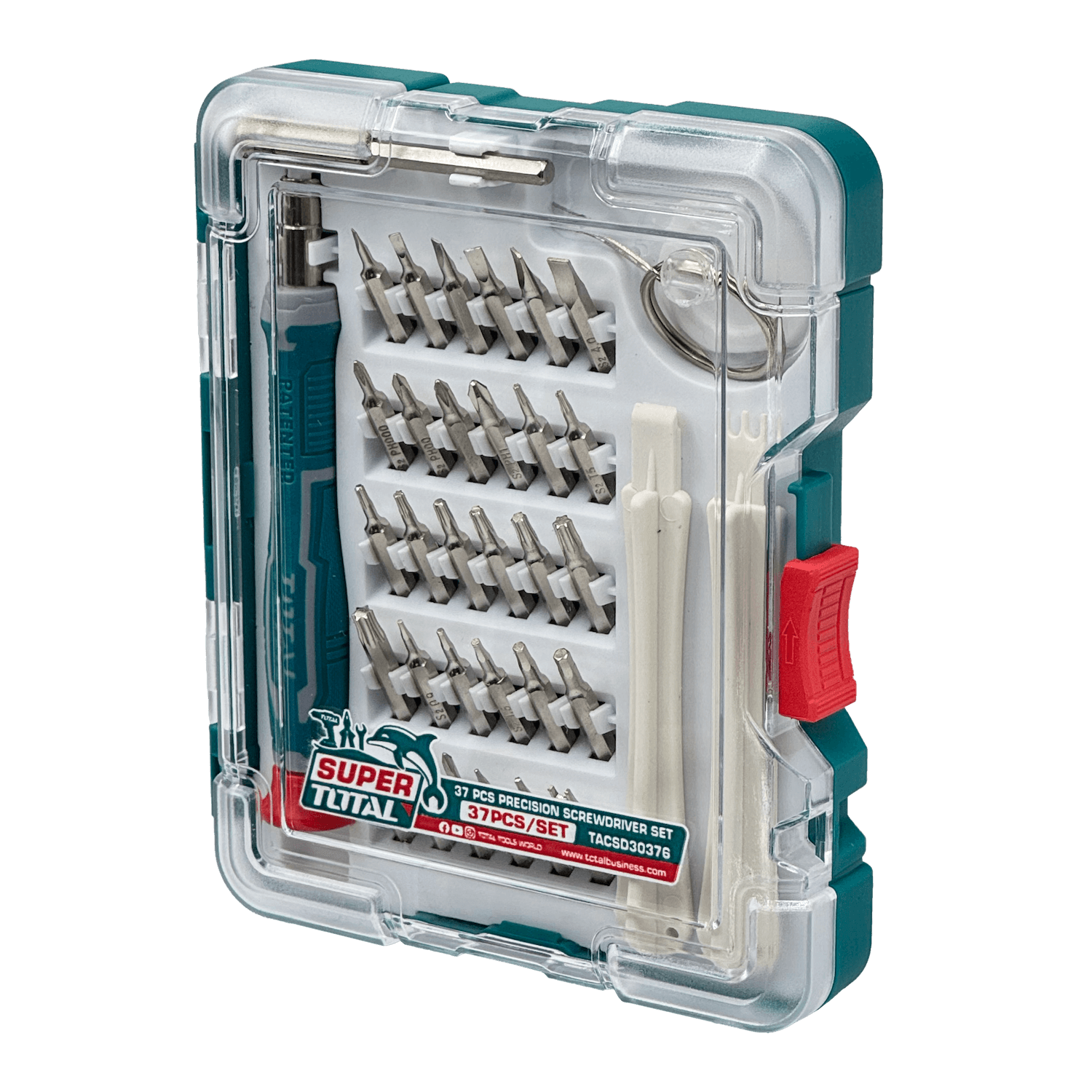Kit herramientas Total 37-LLAVES 37 piezas precision 1