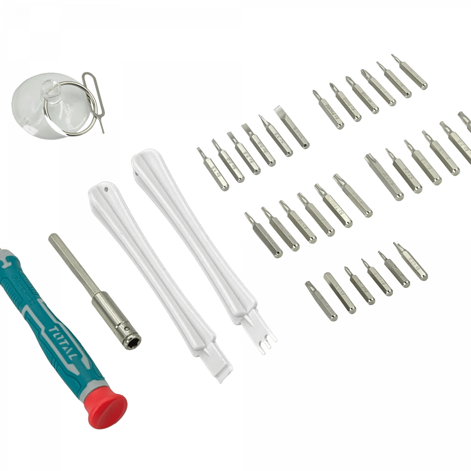 Kit herramientas Total 37-LLAVES 37 piezas precision 2