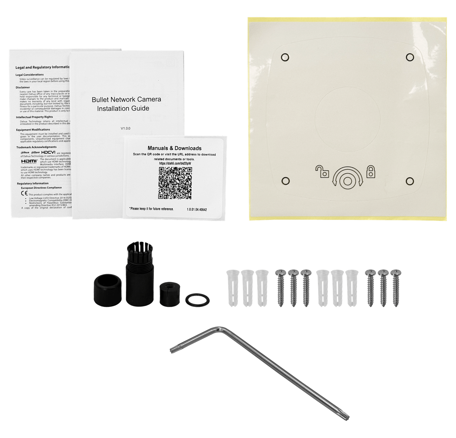 Cámara Bullet IP Dahua IPC-HFW5442E-ZE-S3 4MP IR 60m Zoom Motorizado IP67 IK10 3