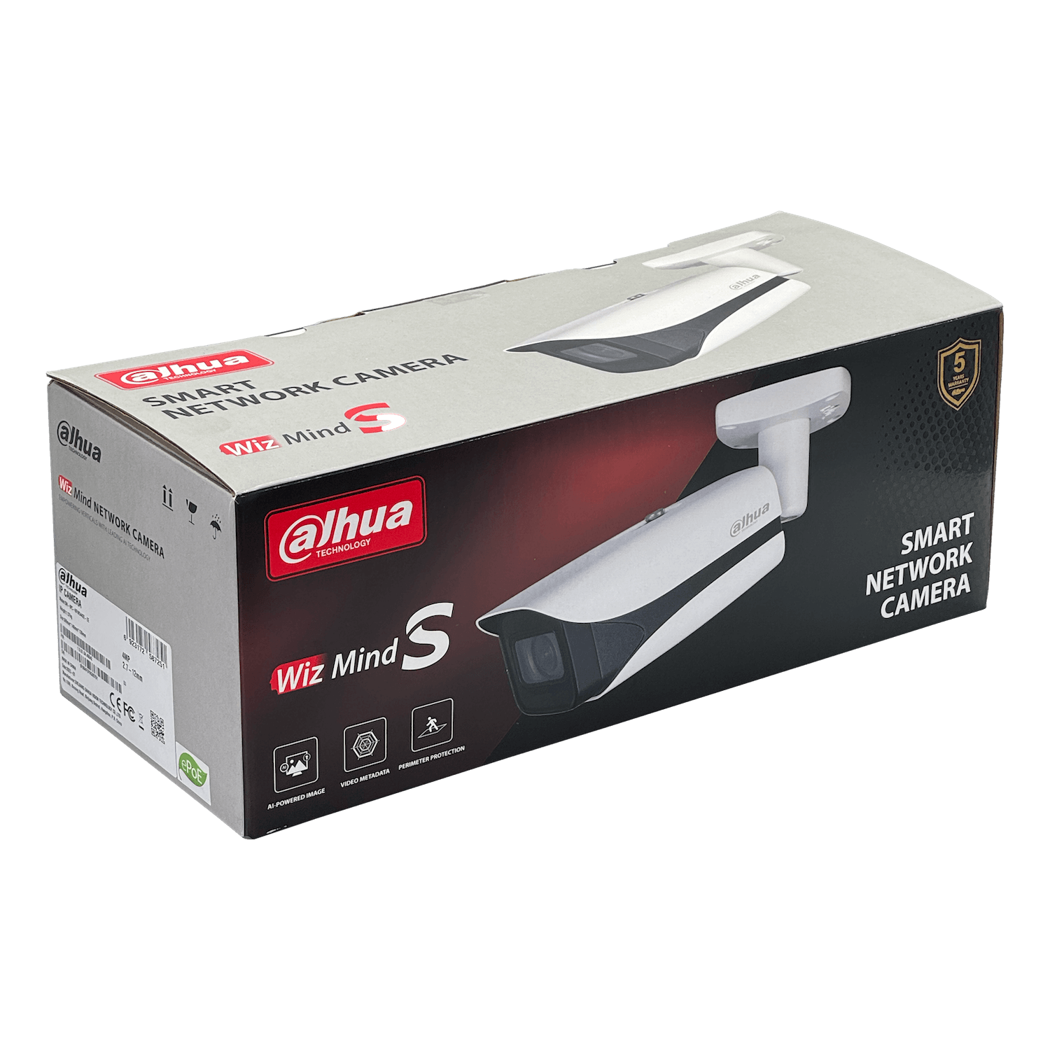 Cámara Bullet IP Dahua IPC-HFW5442E-ZE-S3 4MP IR 60m Zoom Motorizado IP67 IK10 4