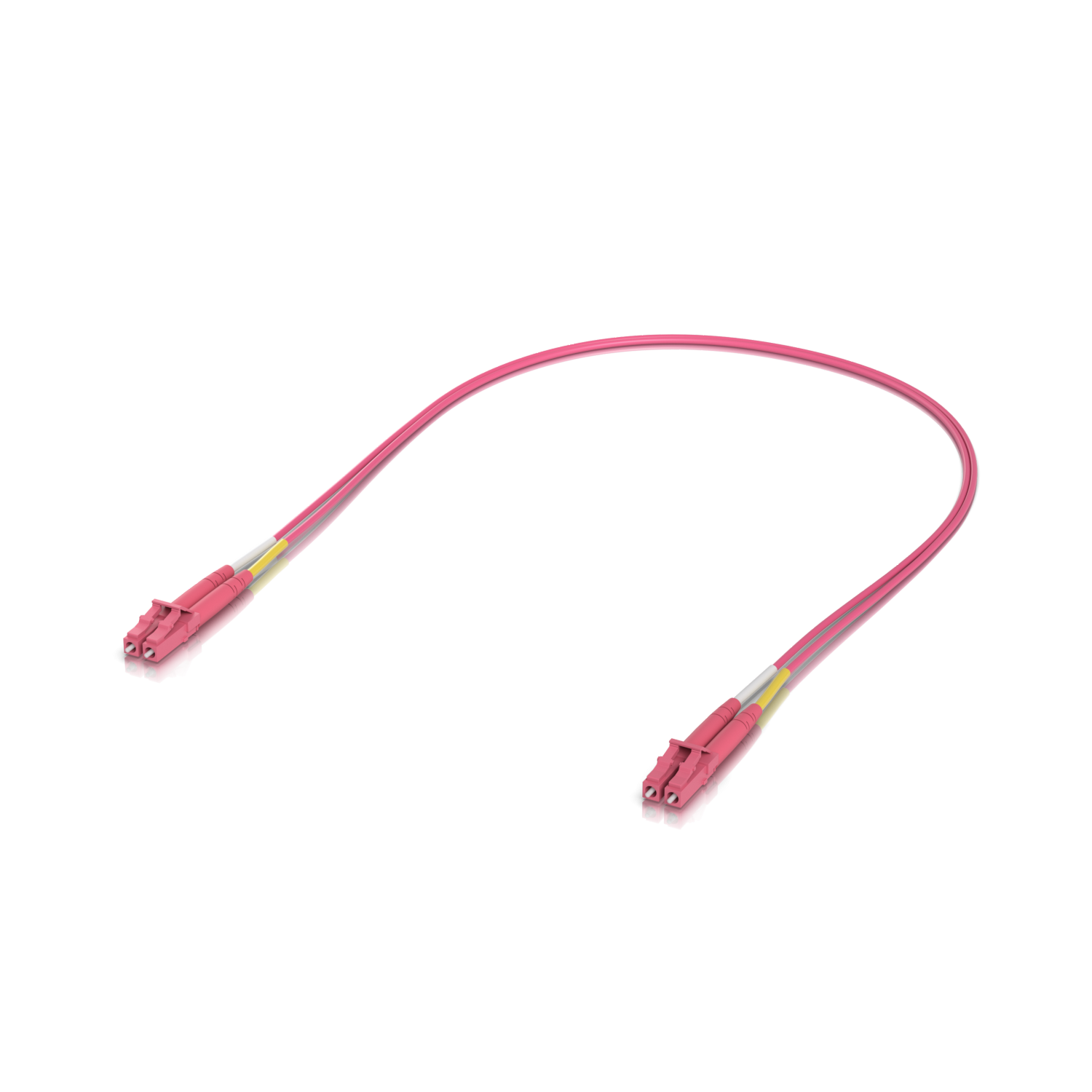 Cable Fibra Ubiquiti JF4LL05U LC-LC OM4 MM 0.5m 50/125um 2mm Jumper Duplex 2