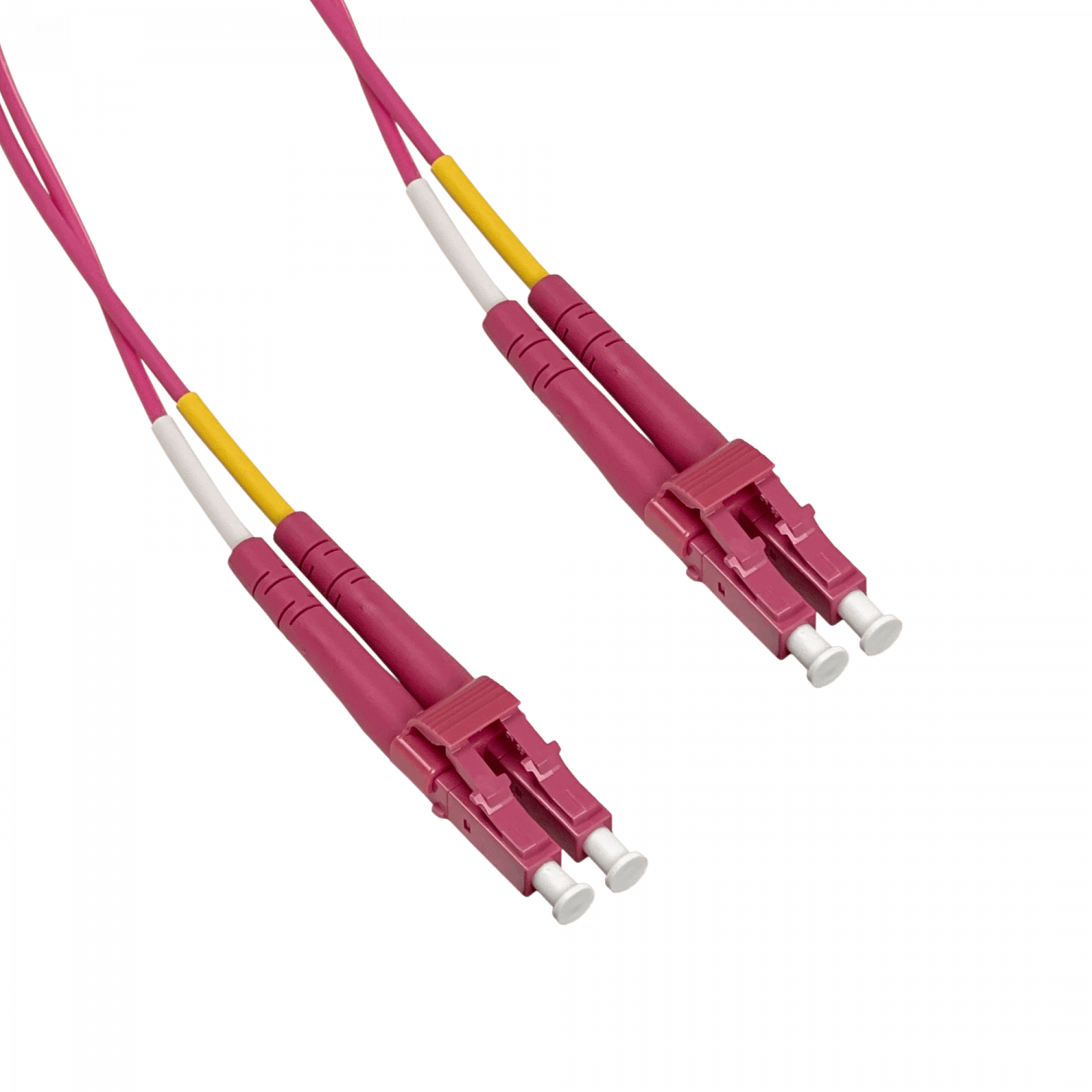Cable Fibra Ubiquiti JF4LL05U LC-LC OM4 MM 0.5m 50/125um 2mm Jumper Duplex 4