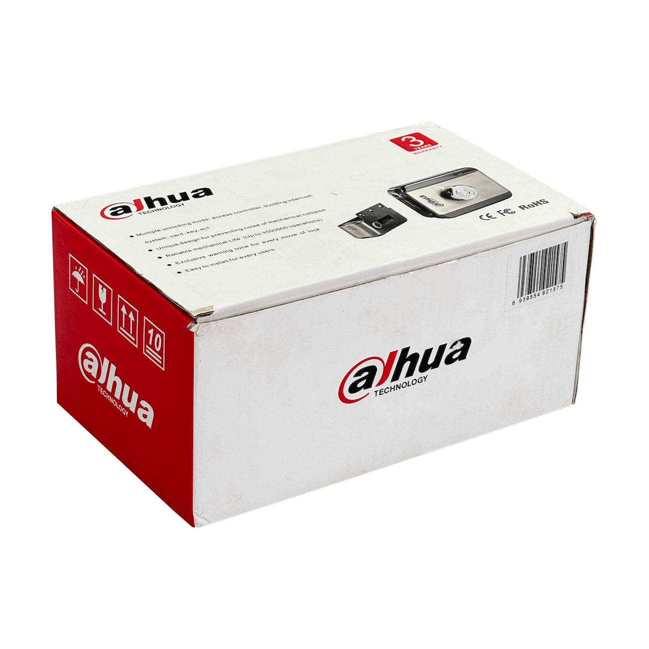 Cerrojo Horizontal Dahua ASF60 Electrochapa 12VDC, 3 Llaves, 23mm, Color Plateado 5