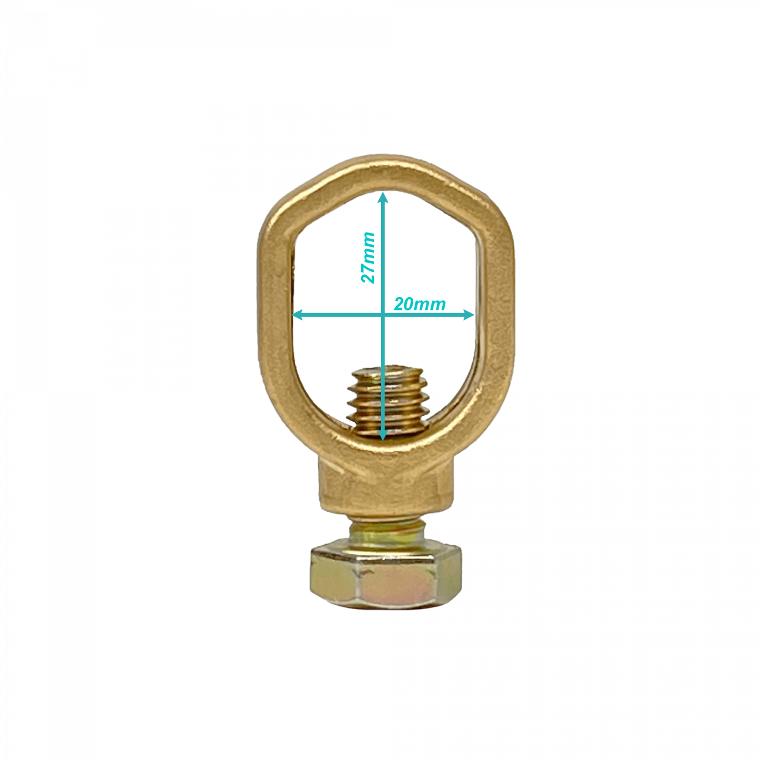 Conector Bronce Para Barra Toma Tierra de 3/4 5/8 1/2 3
