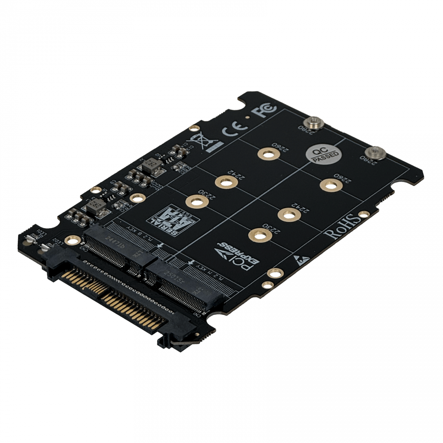 Adaptador M.2 SSD a U.2 SFF-8639 Compatible NVMe y NGFF 2